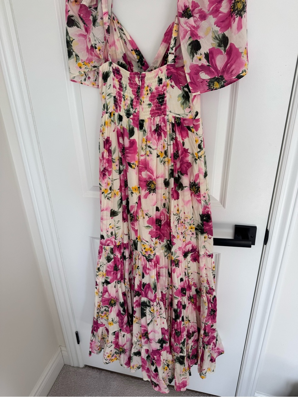 Abercrombie Floral Cutout Maxi Dress - Picture 4 of 5